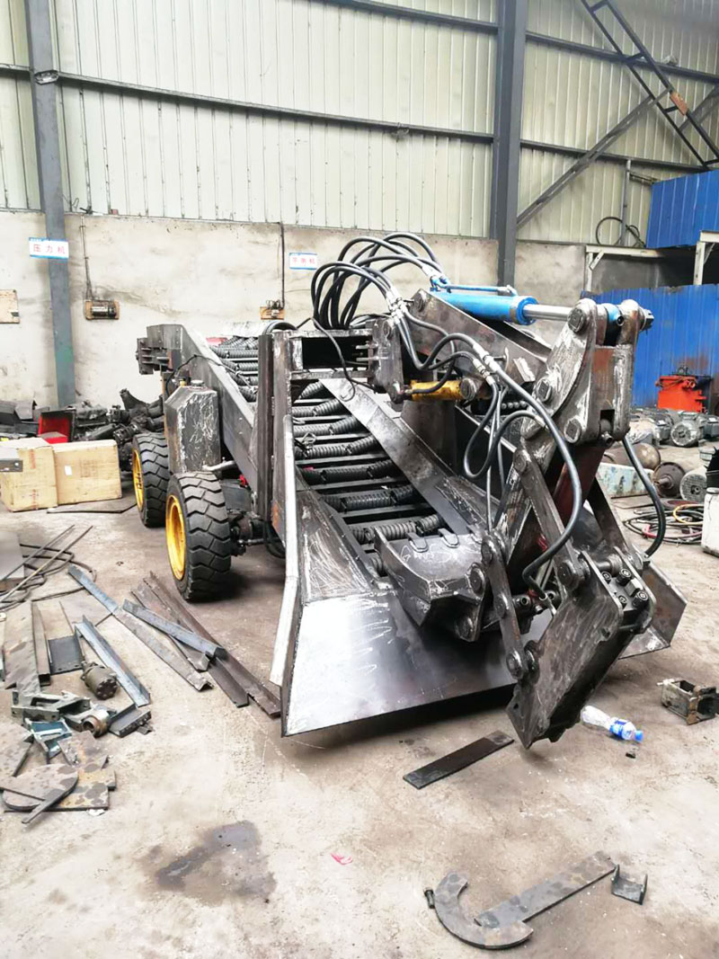 贏九小型二手扒渣機